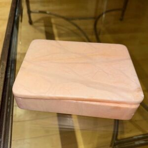 Pink Marble Trinket Box
